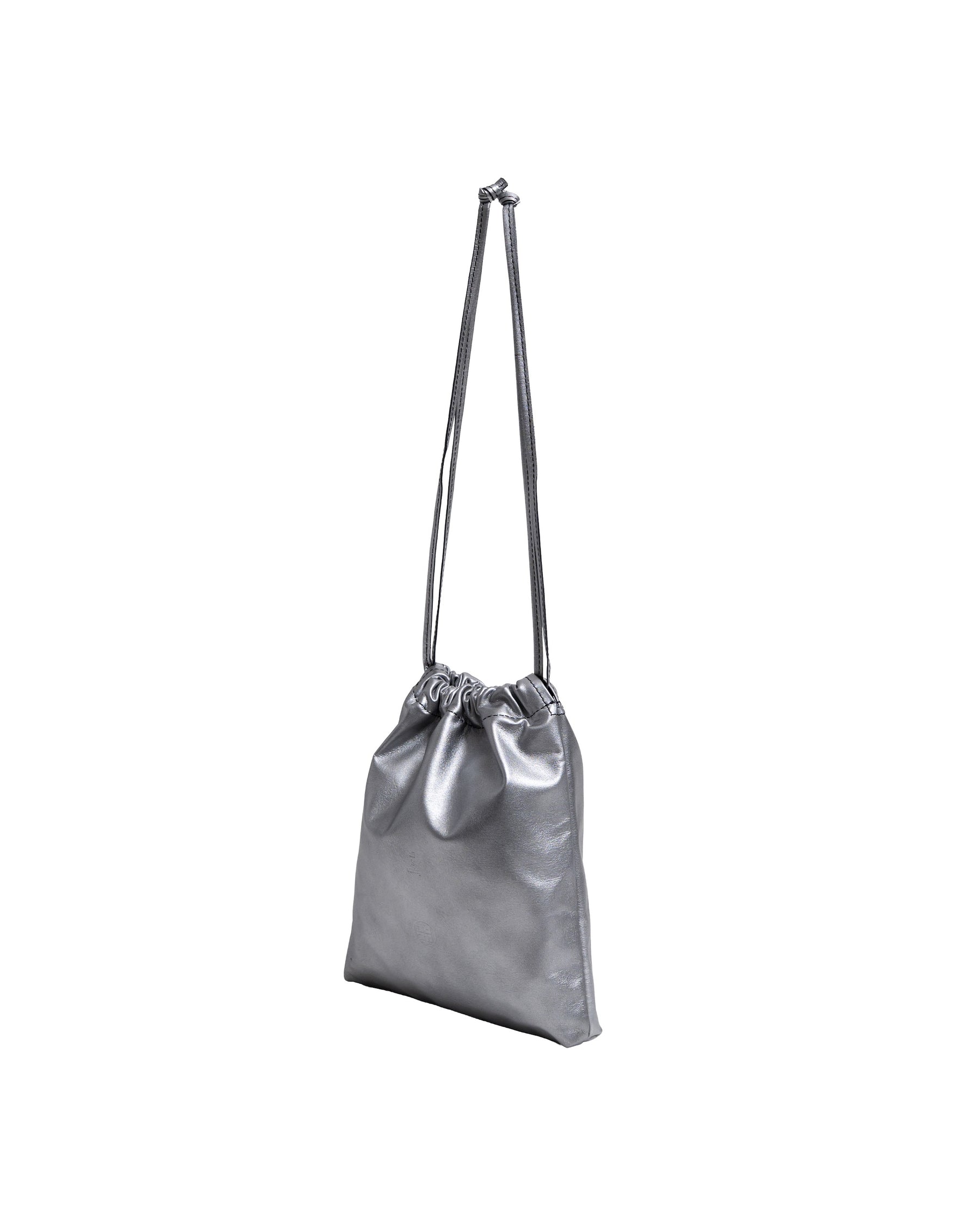 <span style="color: #f50b0b;">Last One</span> yorozu / WPM SHIBORI KINCHAKU "WATERPROOF" SILVER
