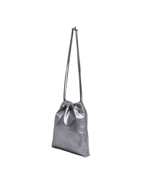 <span style="color: #f50b0b;">Last One</span> yorozu / WPM SHIBORI KINCHAKU "WATERPROOF" SILVER