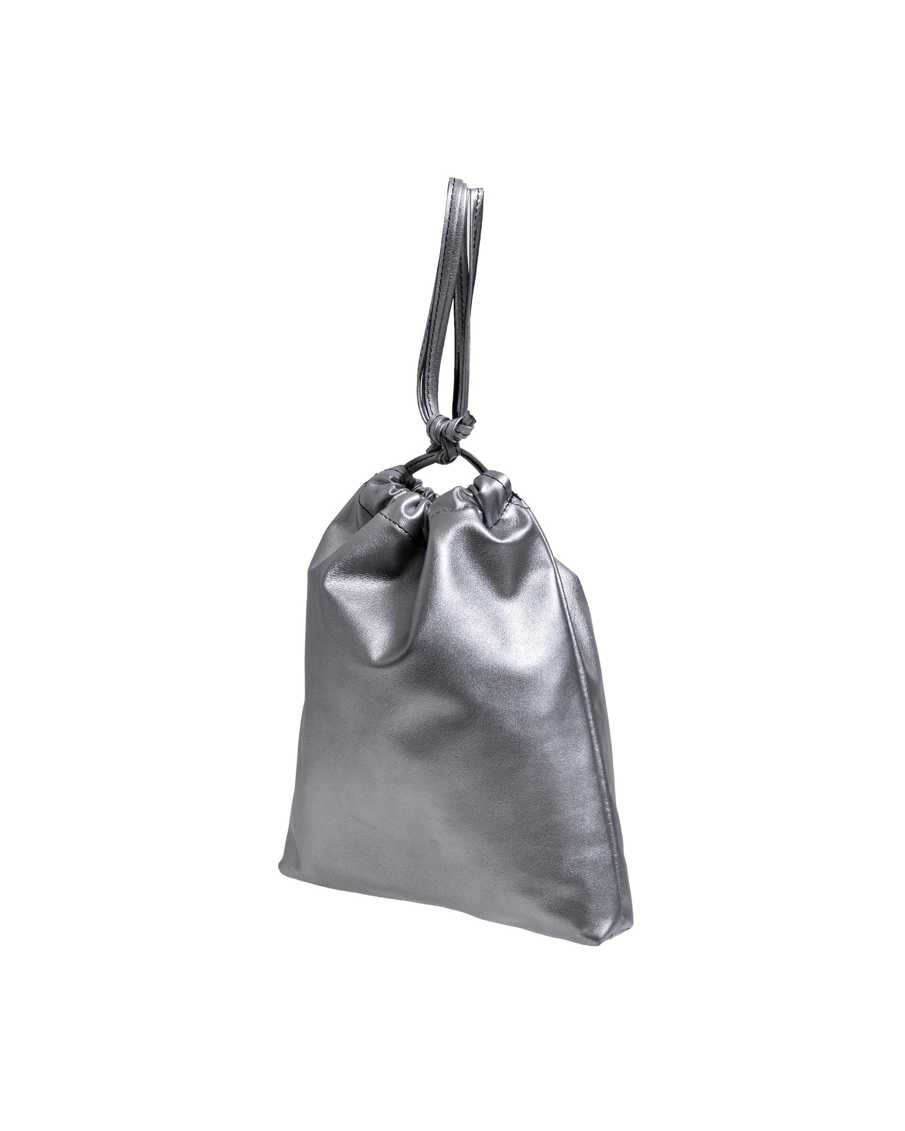 <span style="color: #f50b0b;">Last One</span> yorozu / WPM SHIBORI KINCHAKU "WATERPROOF" SILVER