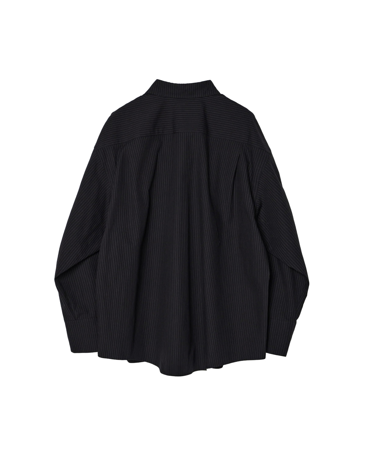<span style="color: #f50b0b;">Last One</span> TENDER PERSON / STRIPED DREES SHIRT BLACK STRIPE