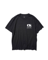 Calvin Klein / PRINTED LOGO TEE BLACK