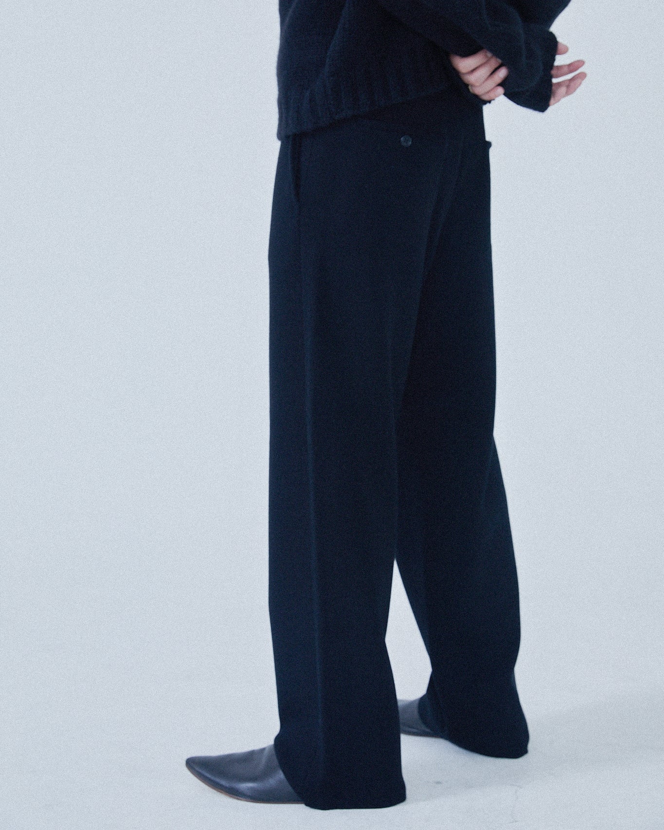 MEIAS / CO WOOL WORK PT BLACK