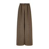 Martine Rose / EXTREME WIDE LEG TAILORED TROUSER BROWN