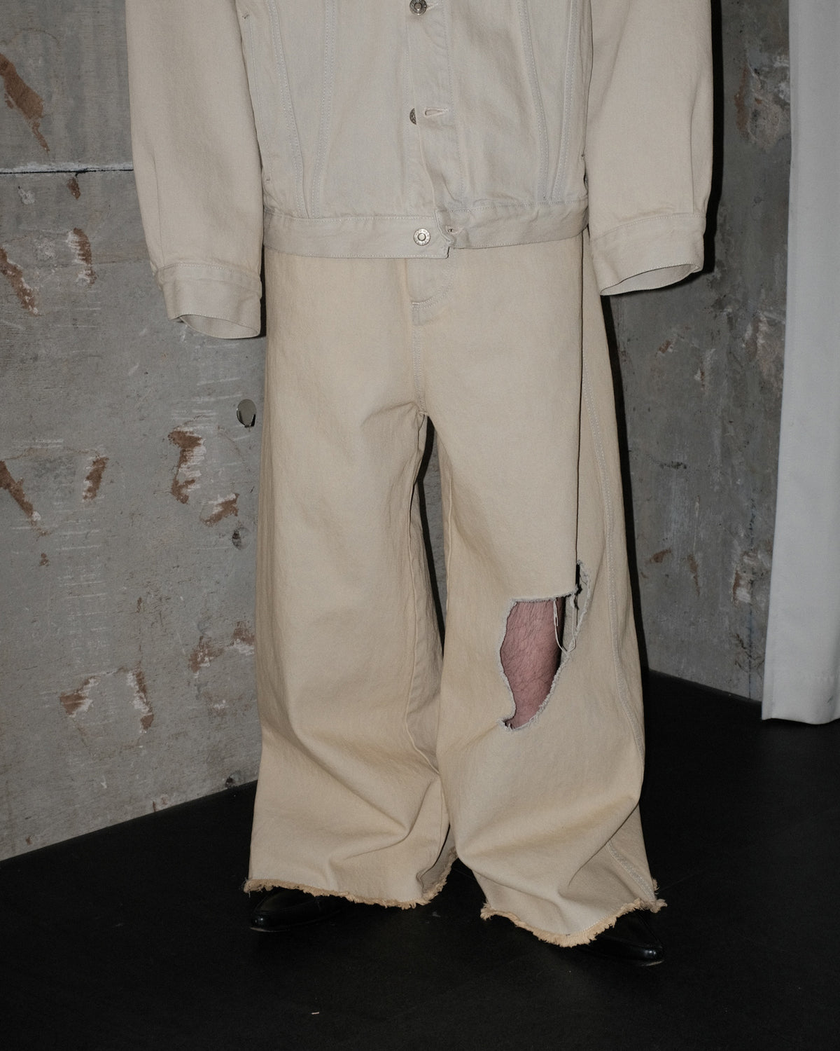 LU'U DAN / DUMPSTER DENIM WHITEWASHED 16