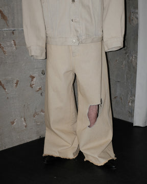 LU'U DAN / DUMPSTER DENIM WHITEWASHED 16