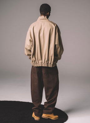 INTODUSK / CHINOS TRACK JACKET CHALK