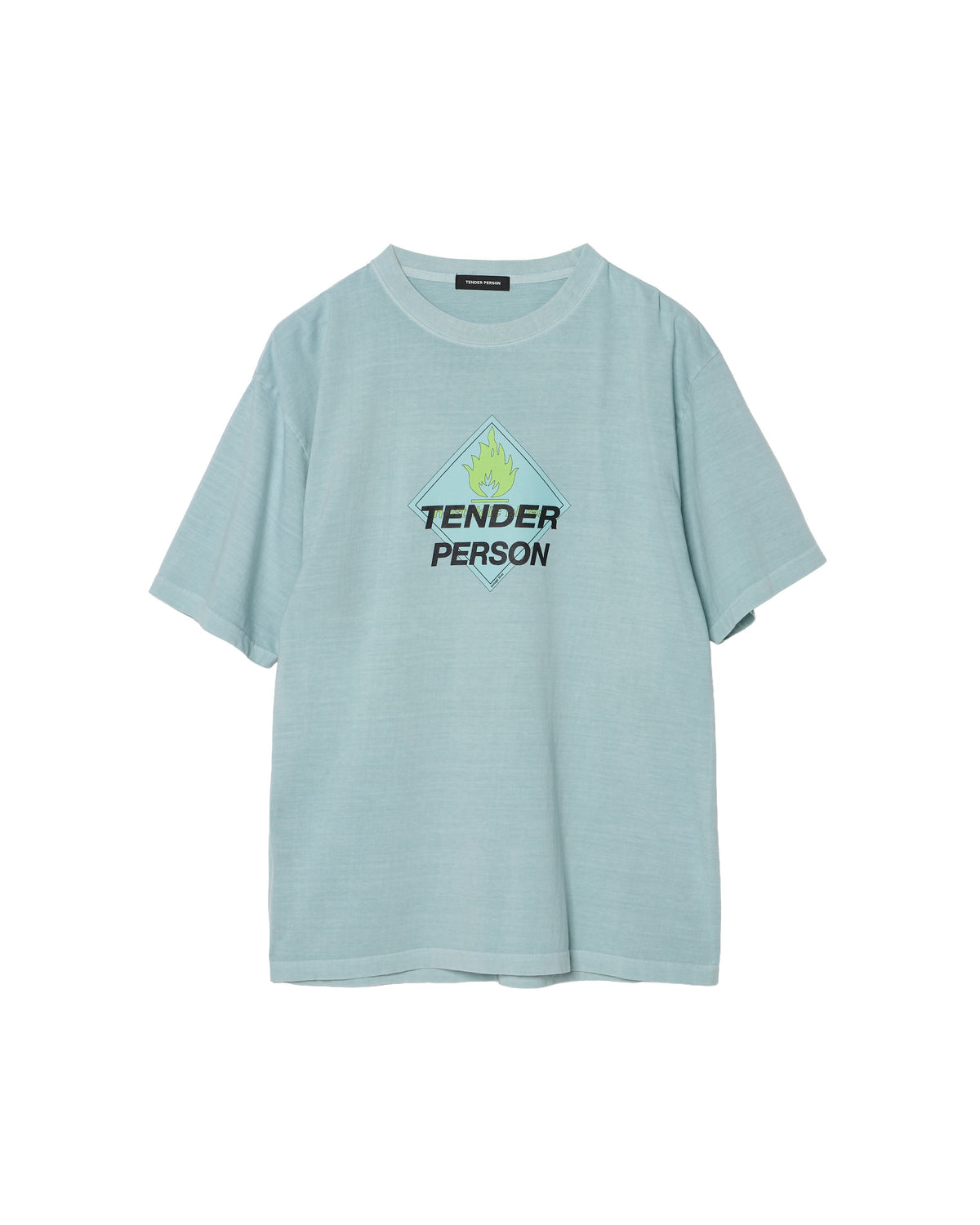 <span style="color: #f50b0b;">Last One</span> TENDER PERSON / MASSIVE LOGO TEE ICE BLUE