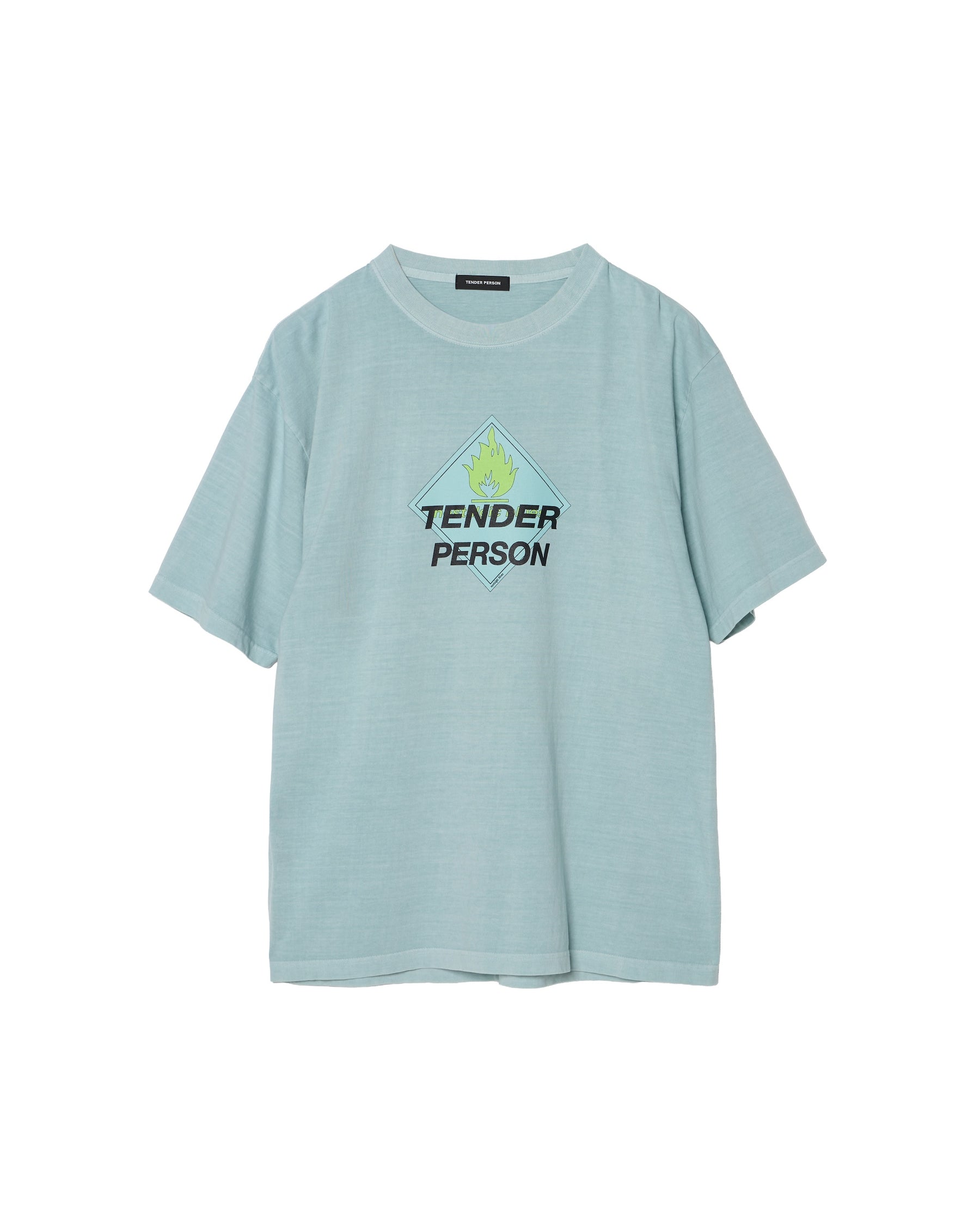 <span style="color: #f50b0b;">Last One</span> TENDER PERSON / MASSIVE LOGO TEE ICE BLUE