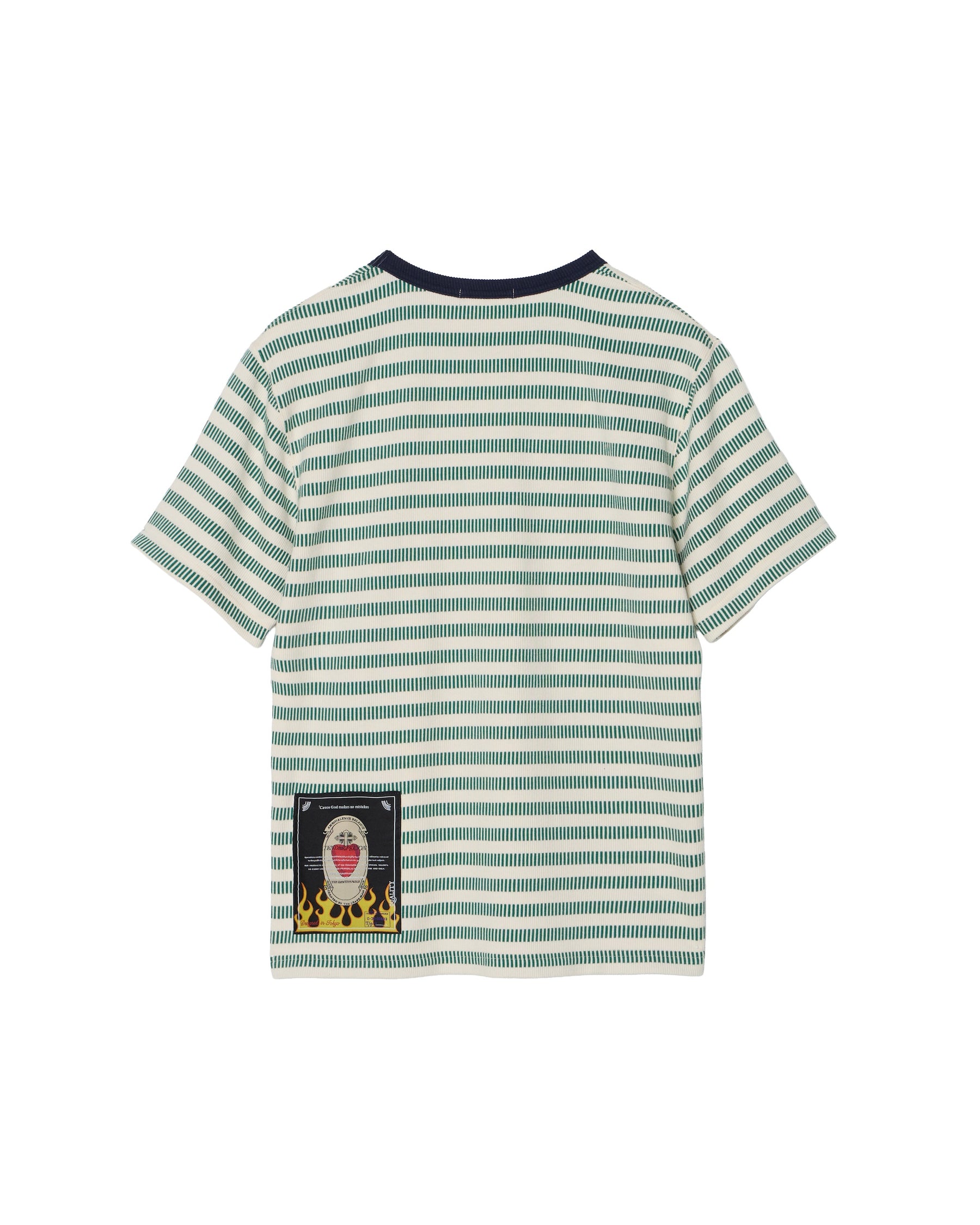 <span style="color: #f50b0b;">Last One</span> TENDER PERSON / BORDER TEE GREEN
