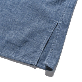 <span style="color: #f50b0b;">Last One</span> SOWBOW / J FLAP POCKET WORK SHIRT CHAMBRAY INDIGO