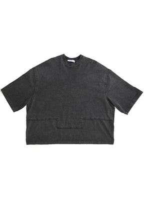 LUXENBURG / CASTLE TEE AGED BLACK