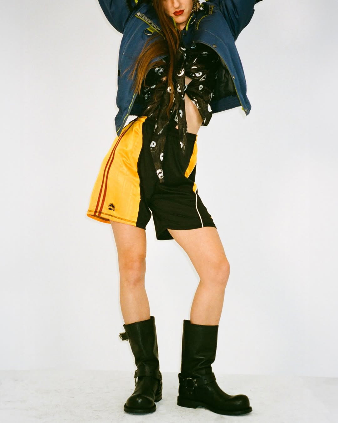 <span style="color: #f50b0b;">Last One</span> Martine Rose / O RING MOTO BOOT BLACK