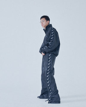 <span style="color: #f50b0b;">Last One</span> LU'U DAN / STACKED PANTS BLACK