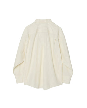 <span style="color: #f50b0b;">Last One</span> TENDER PERSON / STRIPED DREES SHIRT WHITE STRIPE