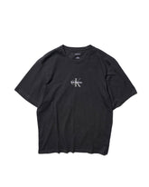 Calvin Klein / PRINTED LOGO TEE BLACK