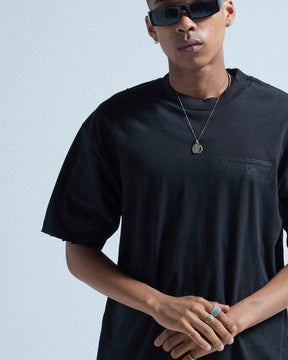 CCTB / HEATING DISTRESS T VINTAGE BLACK