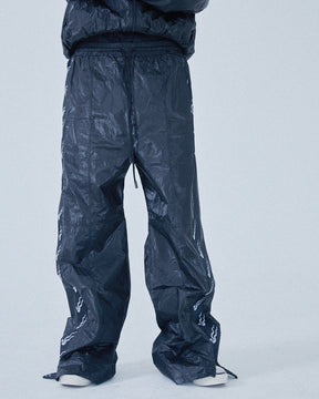 <span style="color: #f50b0b;">Last One</span> LU'U DAN / STACKED PANTS BLACK