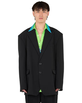 【Pre-Order】LU'U DAN / OVERSIZED BOXY BLAZER BLACK