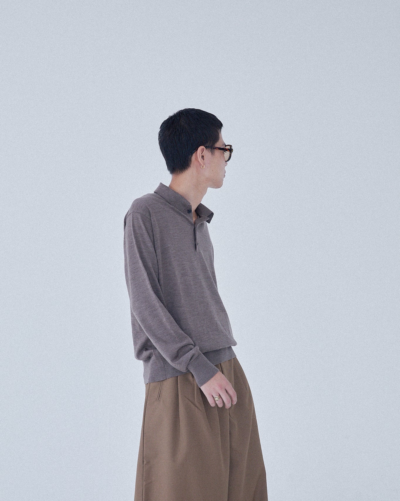<span style="color: #f50b0b;">Last One</span> MEIAS / WOOL POLO PO BROWN