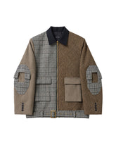 <span style="color: #f50b0b;">Last One</span> TENDER PERSON / MIXING WOOL BOMBER JACKET