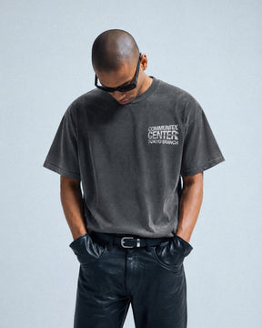 CCTB / LOGO CROP T PIGMENT BLACK
