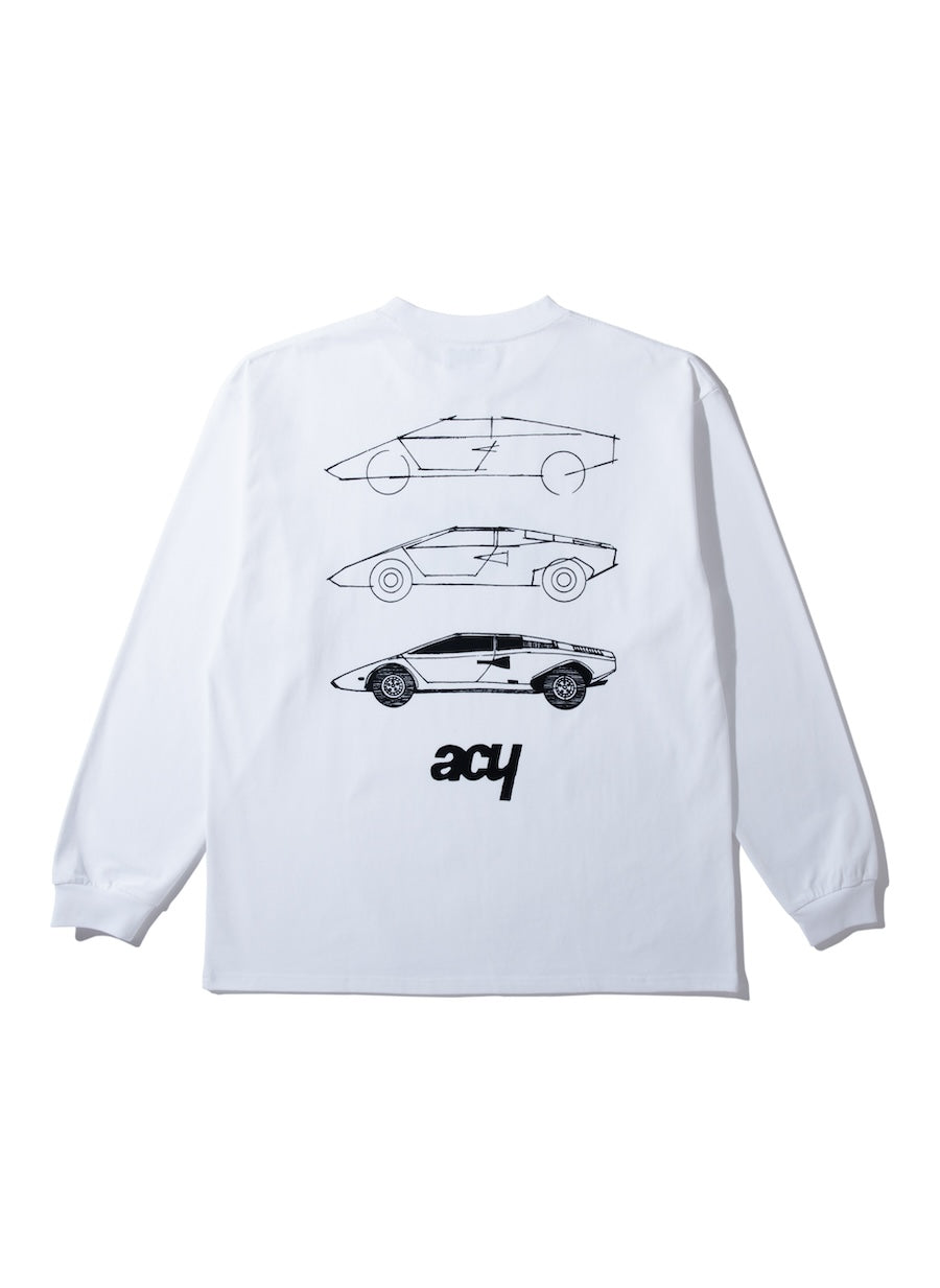 Acy / 400 LS T WHITE