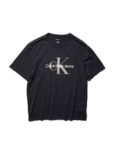 Calvin Klein / PRINTED LOGO TEE BLACK