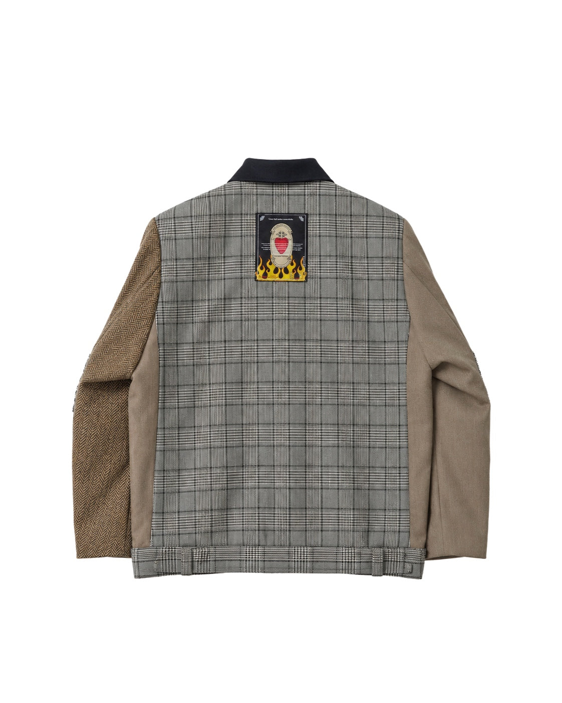 <span style="color: #f50b0b;">Last One</span> TENDER PERSON / MIXING WOOL BOMBER JACKET