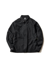<span style="color: #f50b0b;">Last One</span> 
WILLY CHAVARRIA / ZIP PLACKET LS SHIRT RECYCTEX BLACK