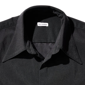 WILLY CHAVARRIA / POINT COLLAR SHIRT BLACK