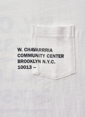 <span style="color: #f50b0b;">Last One</span> WILLY CHAVARRIA / CAR WASH T BRIGHT WHITE