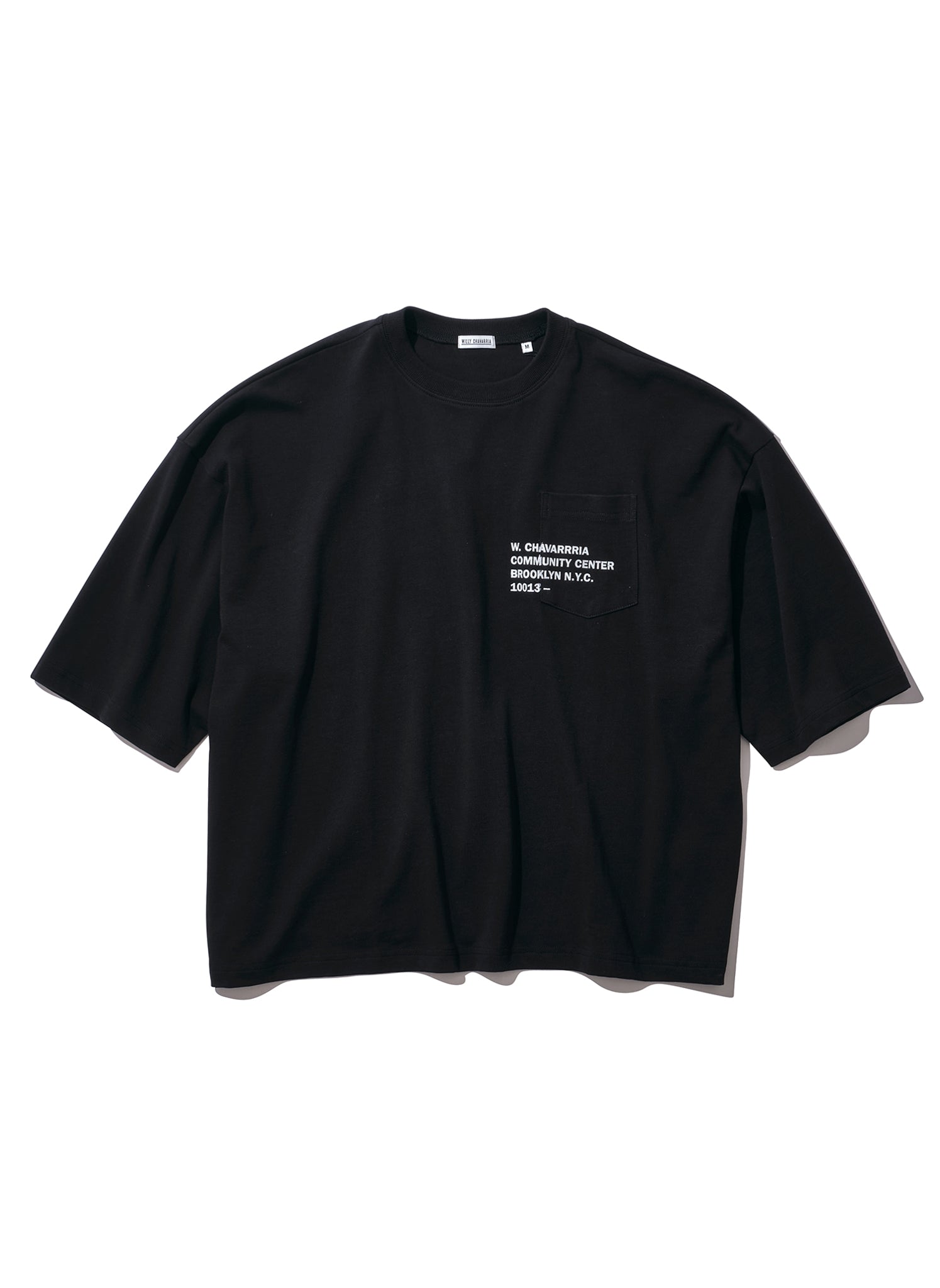 WILLY CHAVARRIA / CAR WASH T SOLID BLACK
