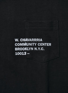 WILLY CHAVARRIA / CAR WASH T SOLID BLACK