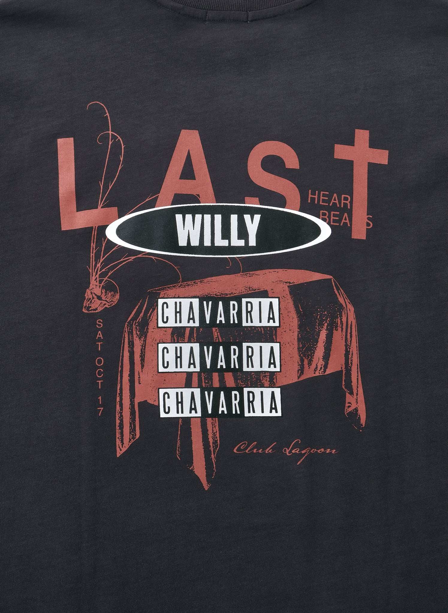 WILLY CHAVARRIA / LAST HEART BEAT LS BUFFALO T CHEMICAL BLACK