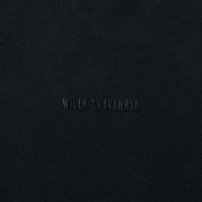 WILLY CHAVARRIA / MOCK NECK SWEAT SOLID BLACK