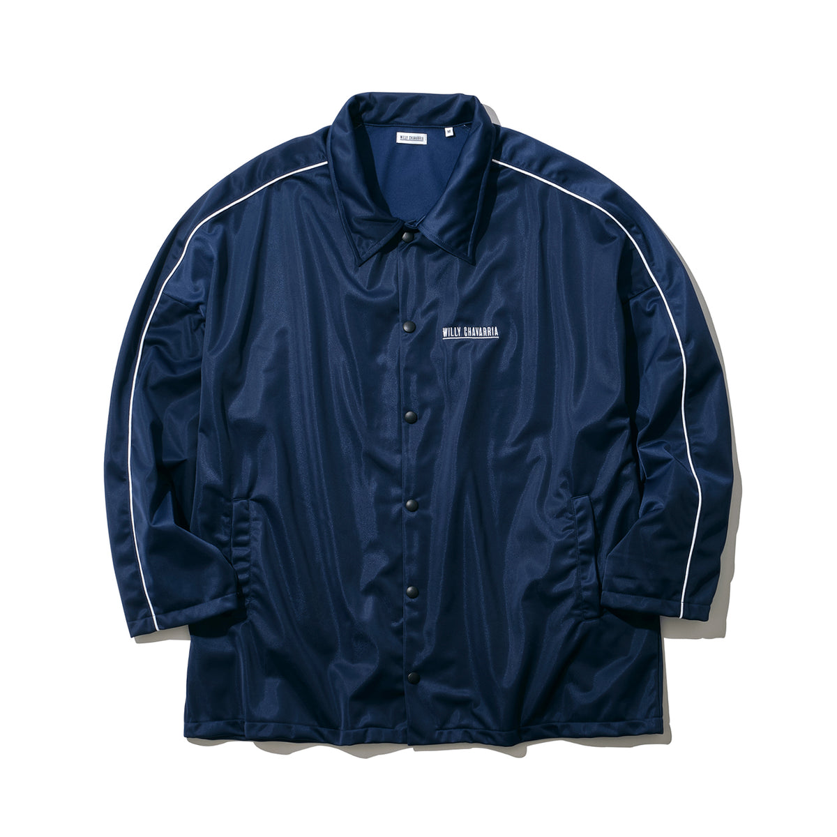 WILLY CHAVARRIA / MONSTER PUFFER TRACK JACKET NAVY