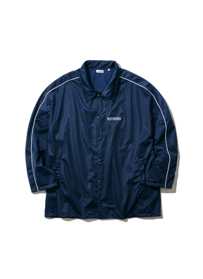 WILLY CHAVARRIA / MONSTER PUFFER TRACK JACKET NAVY