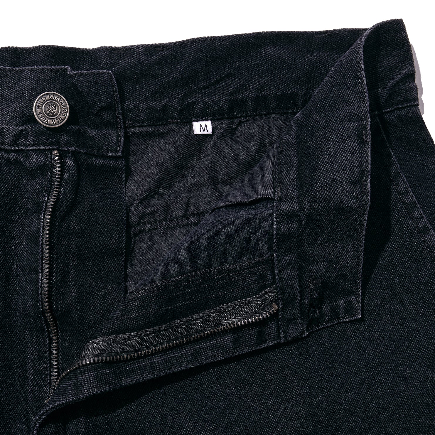 WILLY CHAVARRIA /  WILLY CARGO PANTS WASHED BLACK