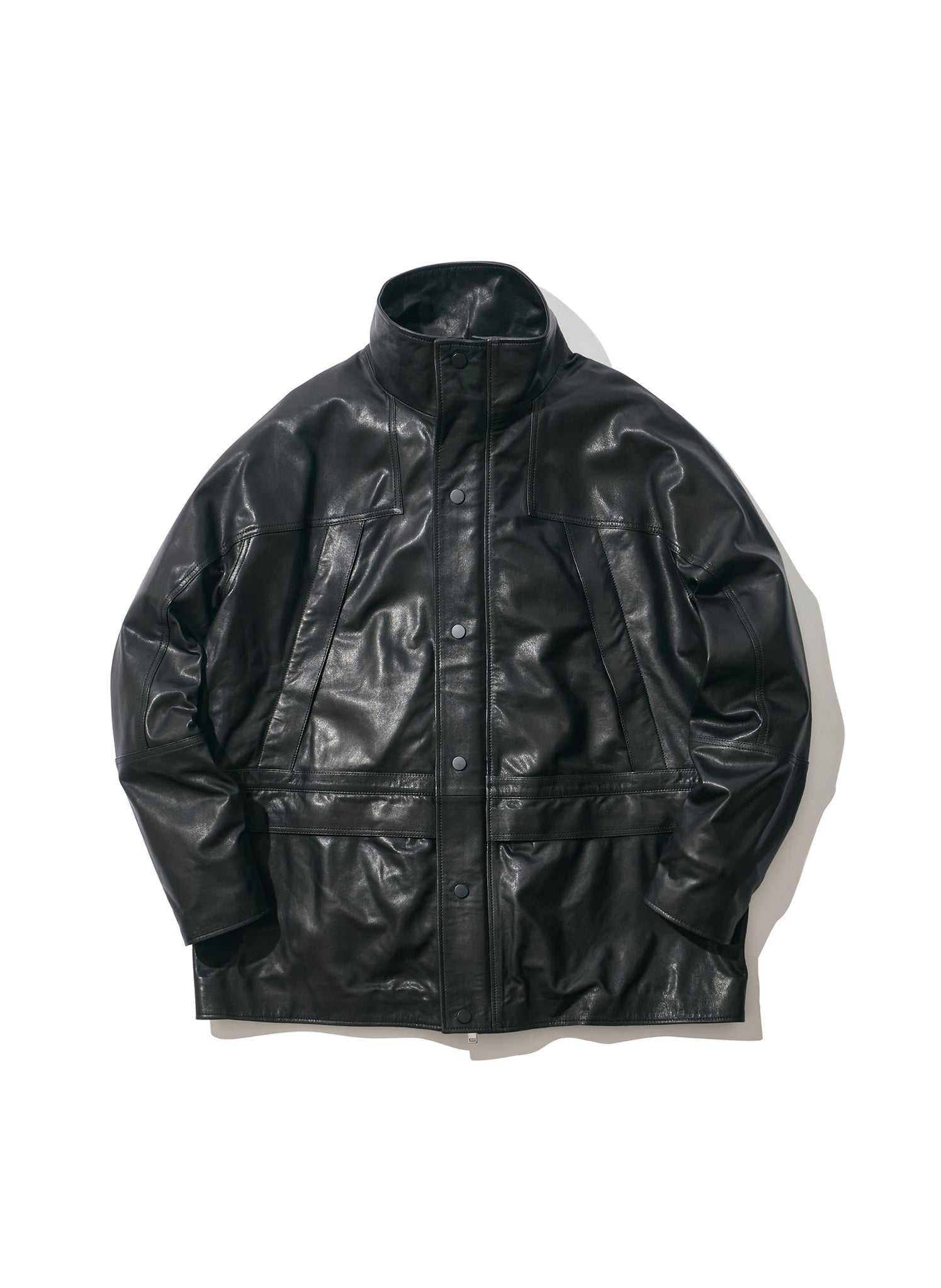 <span style="color: #f50b0b;">Last One</span> WILLY CHAVARRIA / MOUNTAIN JACKET BLACK LAMB LEATHER