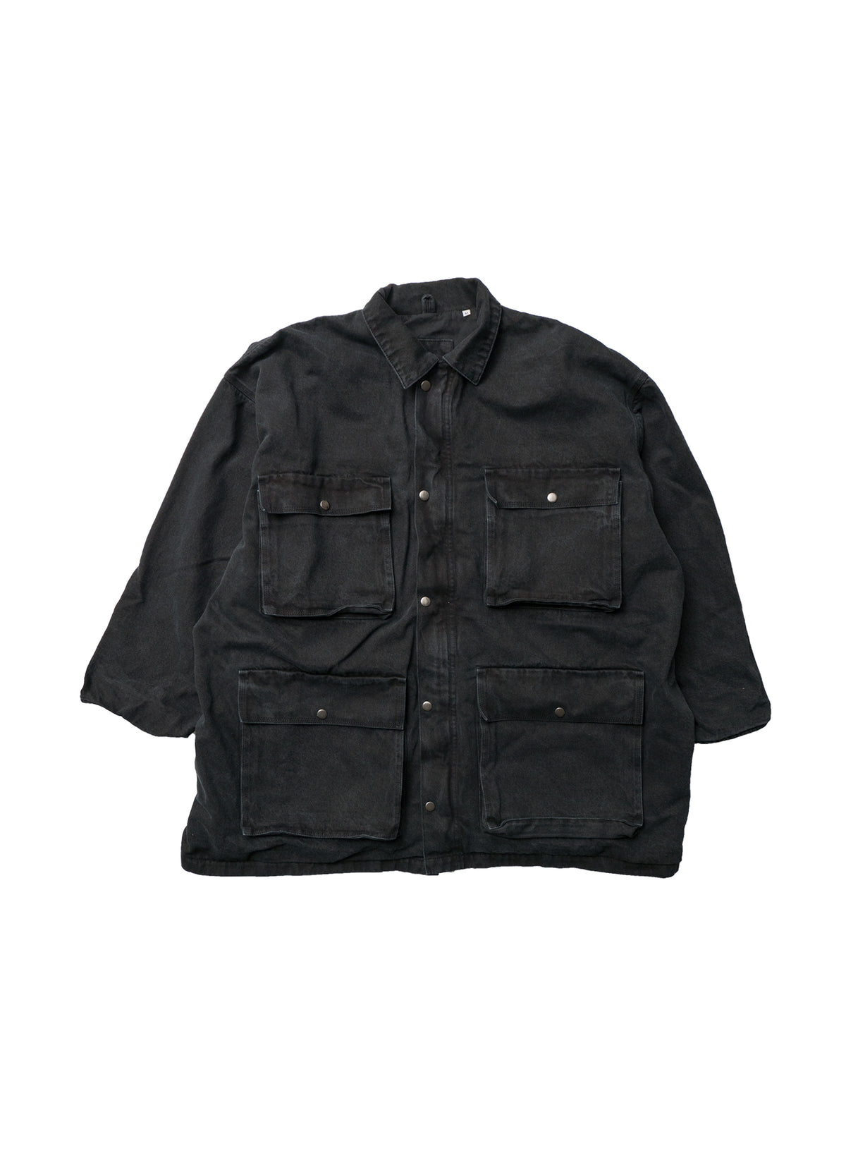 <span style="color: #f50b0b;">Last One</span> 【RESTOCK】WILLY CHAVARRIA / WILLY MONSTER CARGO JACKET WASHED DENIM BLACK