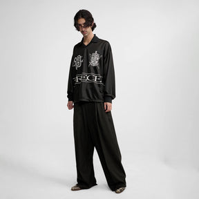 <span style="color: #f50b0b;">Last One</span> 1313 SELAH / PAPI SUIT PANT PINSTRIPE BLACK