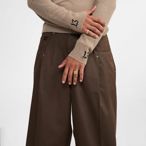 1313 SELAH / MAXIMO WORKER PANT DARK BROWN