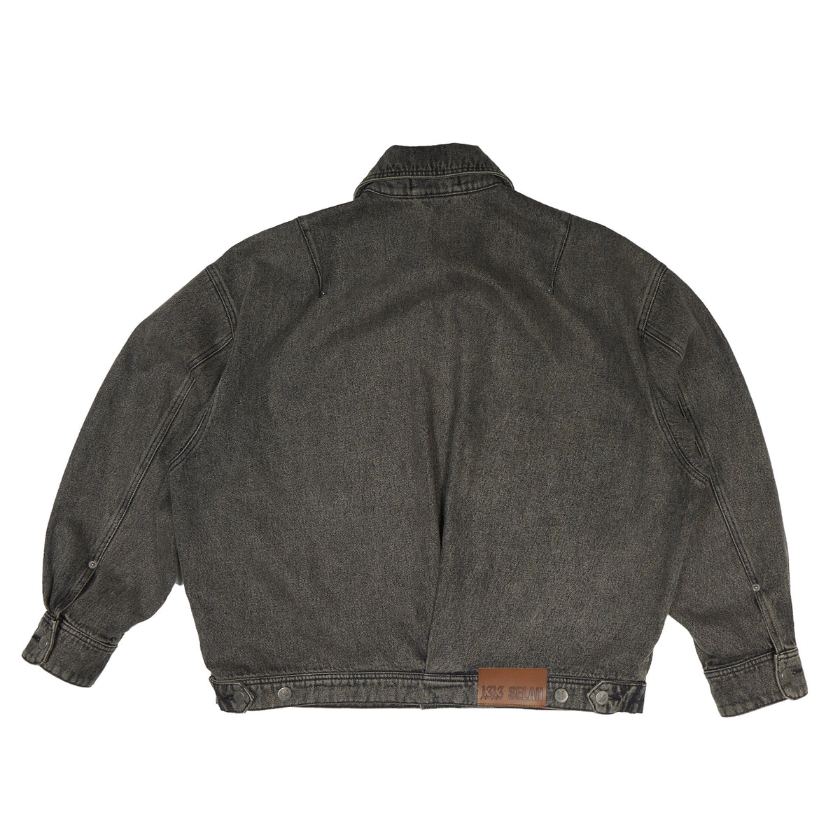 1313 SELAH / SANTIAGO DENIM JACKET WASHED GREY