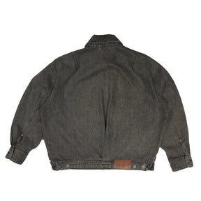 1313 SELAH / SANTIAGO DENIM JACKET WASHED GREY