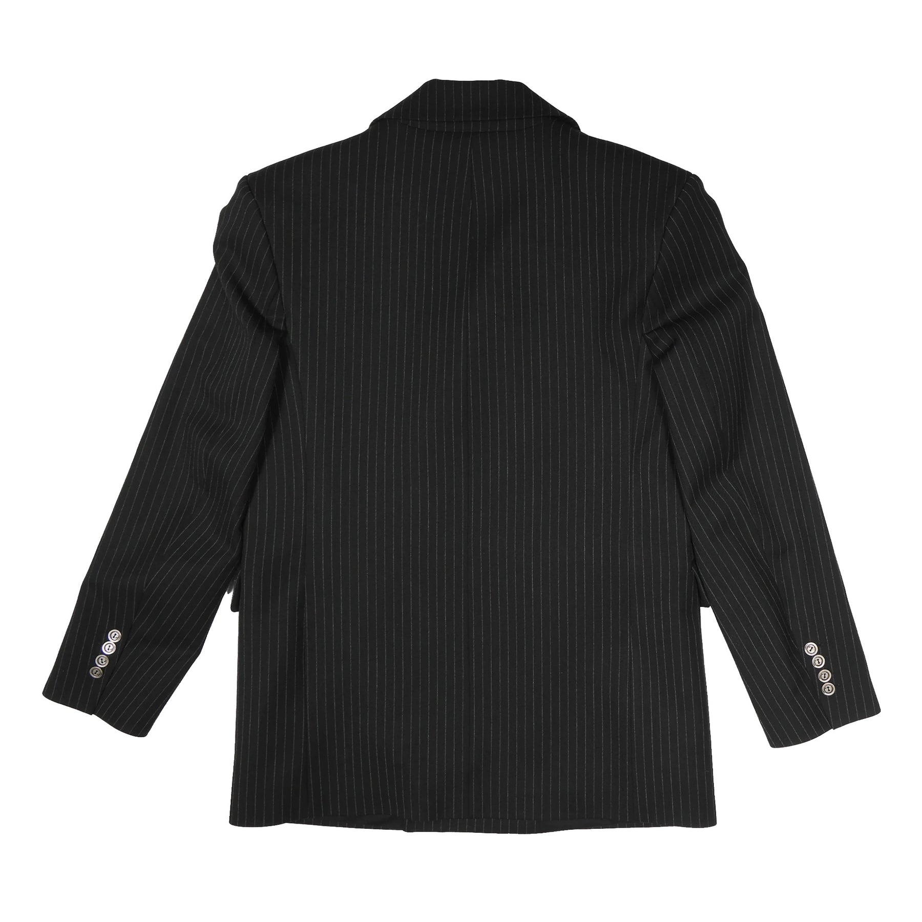 1313 SELAH / OCTAVO DOUBLE BREAST BLAZER PINSTRIPE BLACK