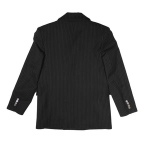 1313 SELAH / OCTAVO DOUBLE BREAST BLAZER PINSTRIPE BLACK
