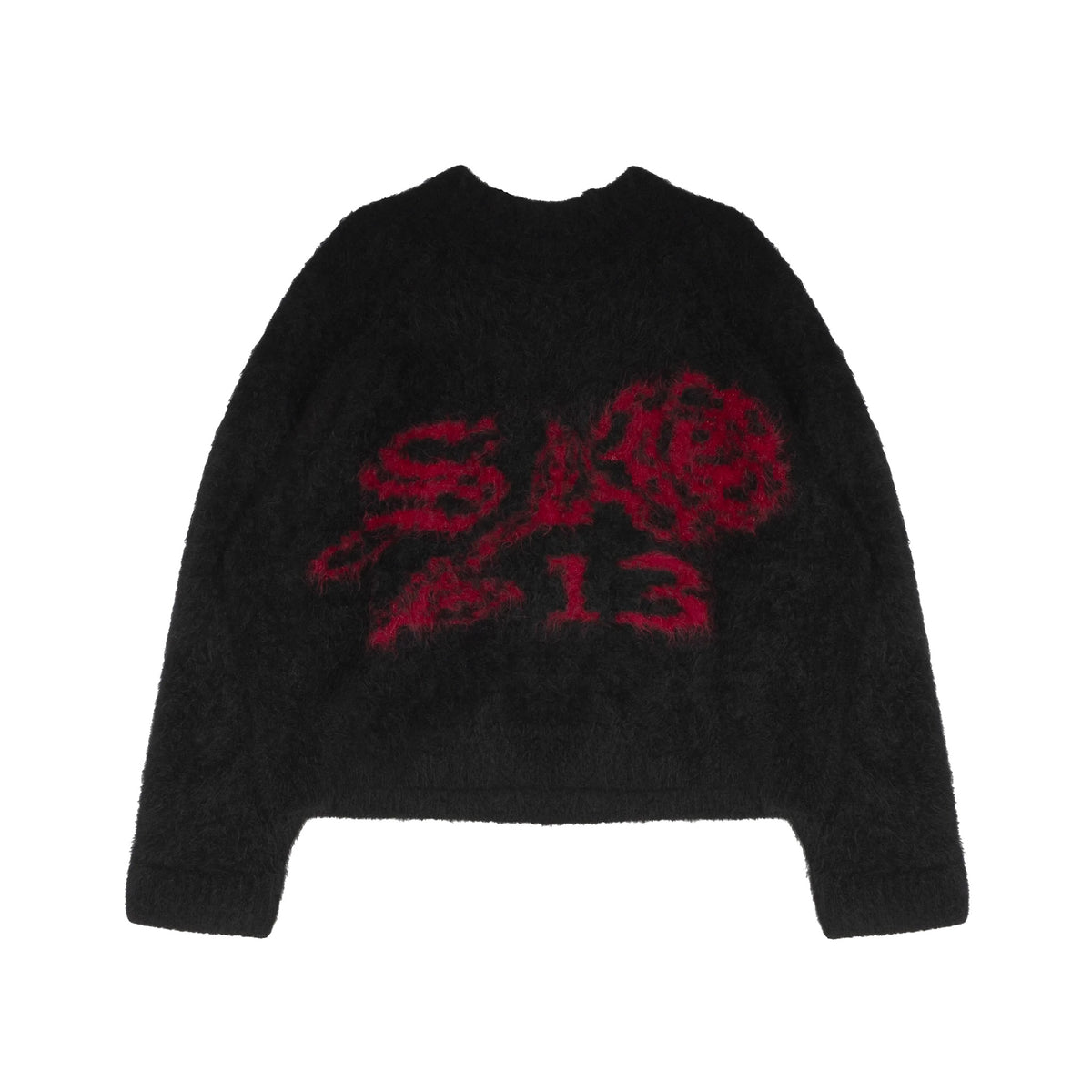 1313 SELAH / ROSE ALPACA CREWNECK BLACK