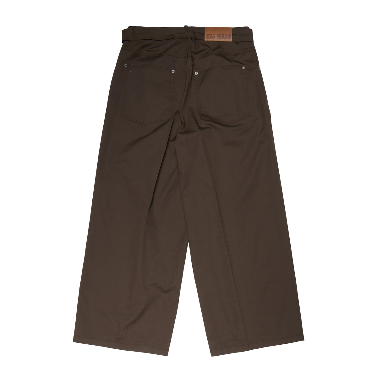 1313 SELAH / MAXIMO WORKER PANT DARK BROWN