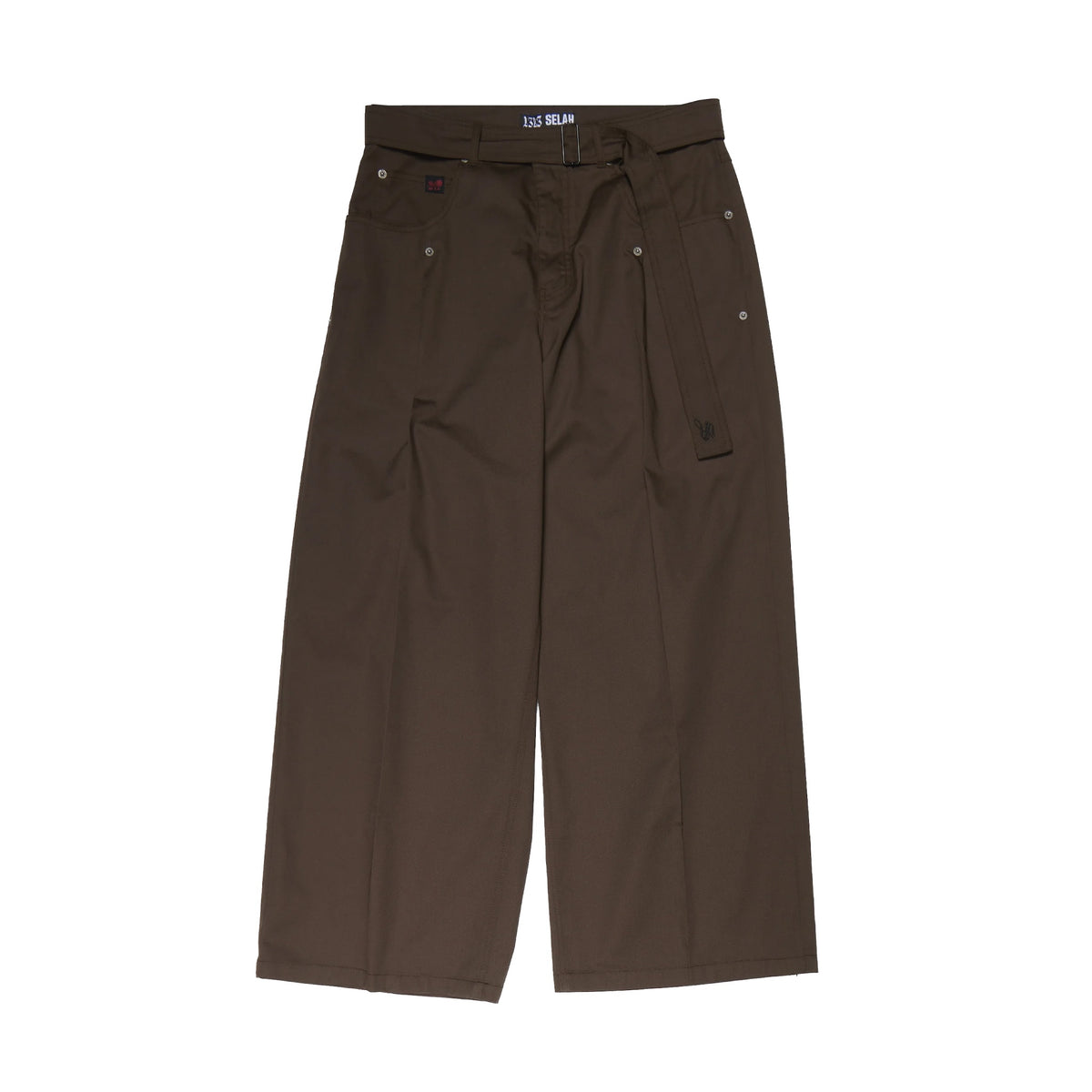1313 SELAH / MAXIMO WORKER PANT DARK BROWN