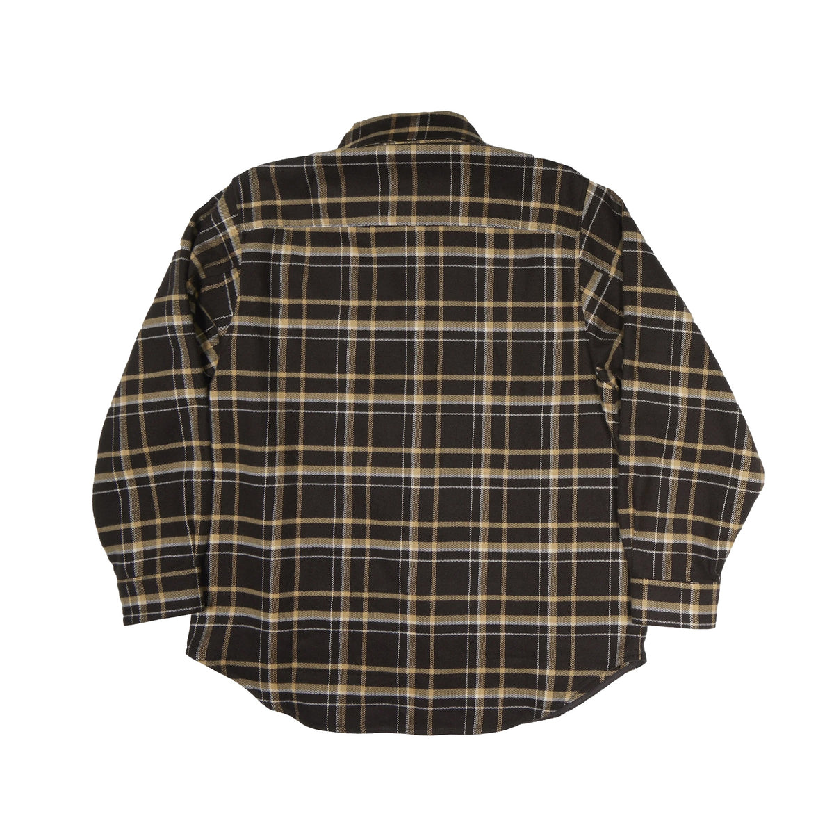 1313 SELAH / TEO FLANNEL SHIRT OLIVE & YELLOW CHECK